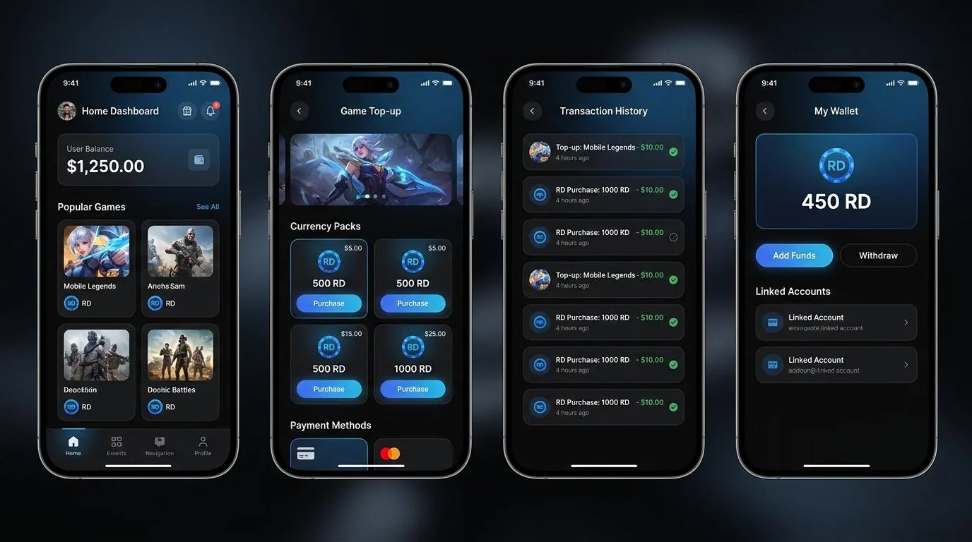 Paket chip RD 100M hingga 10B — Topup Game RD Indo